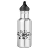 Sinnvolle Beziehung Bugle Edelstahlflasche (Rechts)