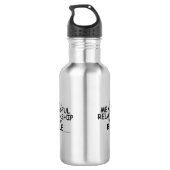 Sinnvolle Beziehung Bugle Edelstahlflasche (Rückseite)