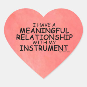 Sinnvolle Beziehungsinstrument Heart Sticker