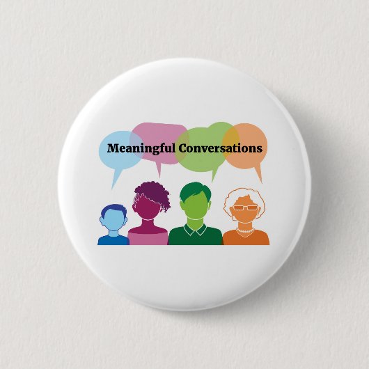 Sinnvolle Gespräche Button (Vorderseite)