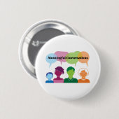 Sinnvolle Gespräche Button (Vorne & Hinten)
