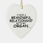 Sinnvolle Relation Organ Keramikornament (Rechts)