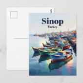 Sinop Türkei Postkarte (Vorne/Hinten)