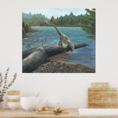 Sinornithosaurus Print Poster (Küche)