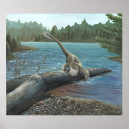 Sinornithosaurus Print Poster