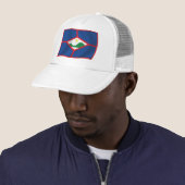 Sint Eustatius Flag Hat Truckerkappe (Beispiel)