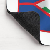 Sint Eustatius Flag Mousepad (Ecke)