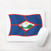 Sint Eustatius Flag Mousepad (Mit Mouse)