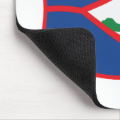 Sint Eustatius Flag Mousepad (Ecke)