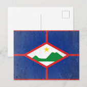 Sint Eustatius Postkarte (Vorne/Hinten)
