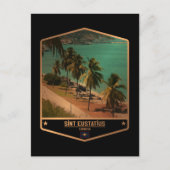 Sint Eustatius Postkarte (Vorderseite)