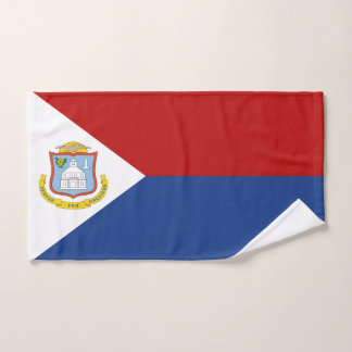 Sint Maarten Flag Badhandtuch Set