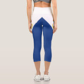Sint Maarten Flag Capri Leggings (Rückseite)