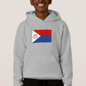 Sint Maarten Flag Hoodie (Vorderseite)