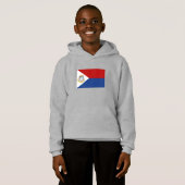 Sint Maarten Flag Hoodie (Vorne ganz)