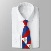 Sint Maarten Flag Krawatte (Gebunden)