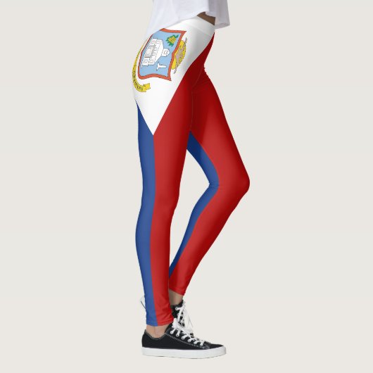 Sint Maarten Flag Leggings (Rechts)