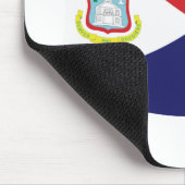 Sint Maarten Flag Mousepad (Ecke)