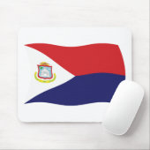Sint Maarten Flag Mousepad (Mit Mouse)