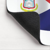 Sint Maarten Flag Mousepad (Ecke)