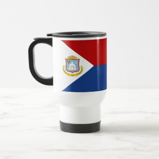 Sint Maarten Flag Reisebecher