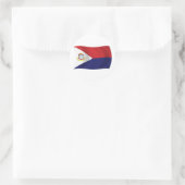 Sint Maarten Flag Sticker (Tasche)