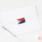 Sint Maarten Flag Sticker (Umschlag)