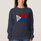 Sint Maarten Flag Sweatshirt (Vorderseite)