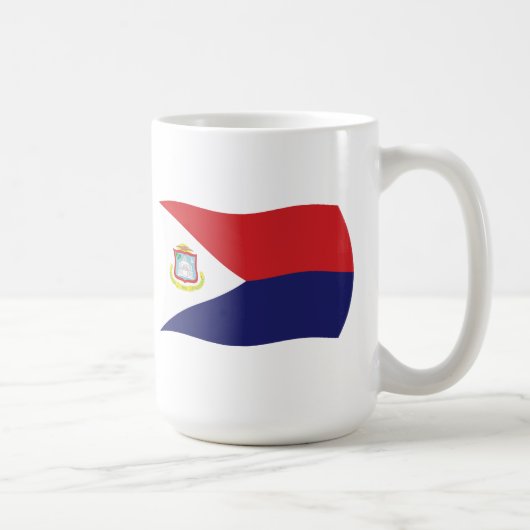 Sint Maarten Flag Tasse (Rechts)