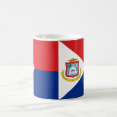 Sint Maarten Flag Tasse feiern Karibikstolz (Mittel)