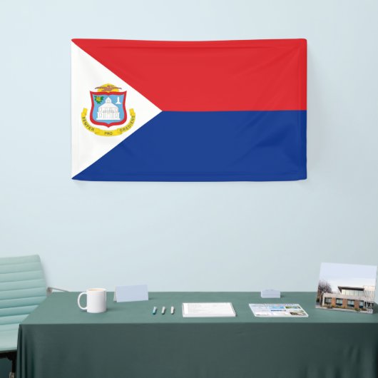Sint Maarten Flagge Banner (Messeveranstaltung)