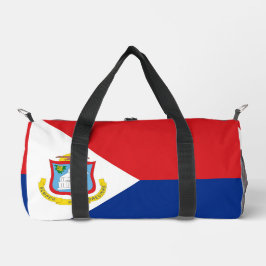 Sint Maarten Flagge Duffle Bag