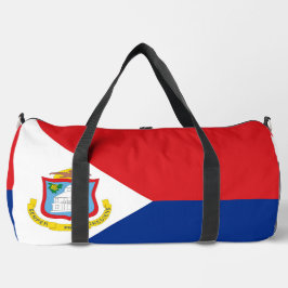 Sint Maarten Flagge Duffle Bag