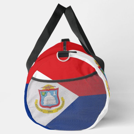 Sint Maarten Flagge Duffle Bag (Rechts)