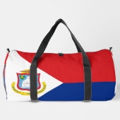 Sint Maarten Flagge Duffle Bag (Rückseite)