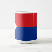 Sint Maarten Flagge Kaffeetasse (Mittel)