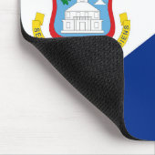 Sint Maarten Flagge Mousepad (Ecke)