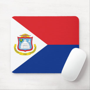 Sint Maarten Flagge Mousepad