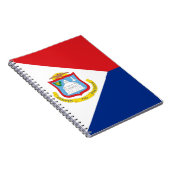 Sint Maarten Flagge Notizblock (Rechte Seite)