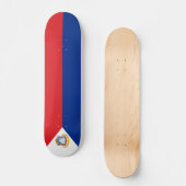 Sint Maarten Flagge Skateboard (Vorderseite)