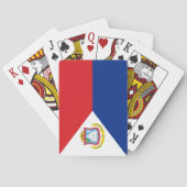 Sint Maarten Flagge Spielkarten (Rückseite)