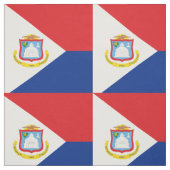 Sint Maarten Flagge Stoff (Muster)