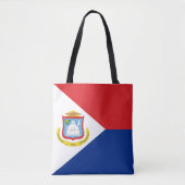 Sint Maarten Flagge Tasche (Vorderseite)