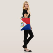 Sint Maarten Flagge Tasche (Am Model)