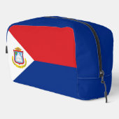 Sint Maarten Flagge Waschbeutel (Rechte Ecke)