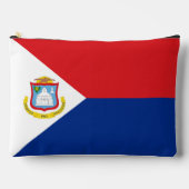 Sint Maarten Flagge Zubehörtasche (Vorderseite)
