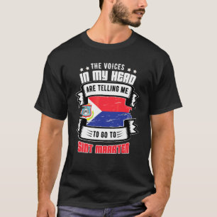 Sint Maarten In Meinem Kopf T-Shirt