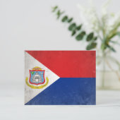 Sint Maarten Postkarte (Stehend Vorderseite)