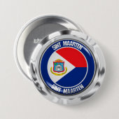 Sint-Maarten-Rundes Emblem Button (Vorne & Hinten)