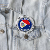 Sint-Maarten-Rundes Emblem Button (Beispiel)
